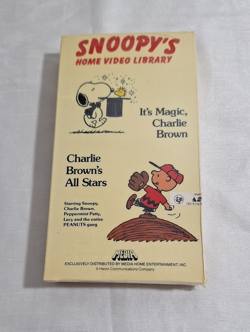 Snoopy's Home Video Library VHS - It's Magic, Charlie Brown